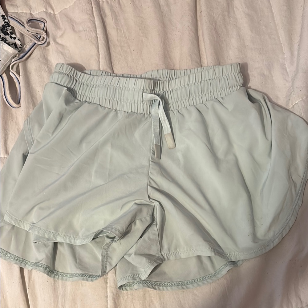 Kids Light Green Shorts